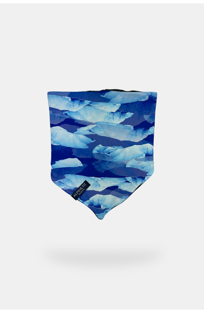 Alpine Fit Mountain V Fleece Neck Warmer, Main, color, Glacial