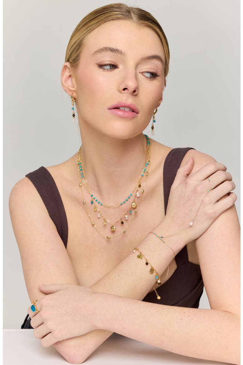 Forest Dew Bracelet, Alternate, color, GOLD