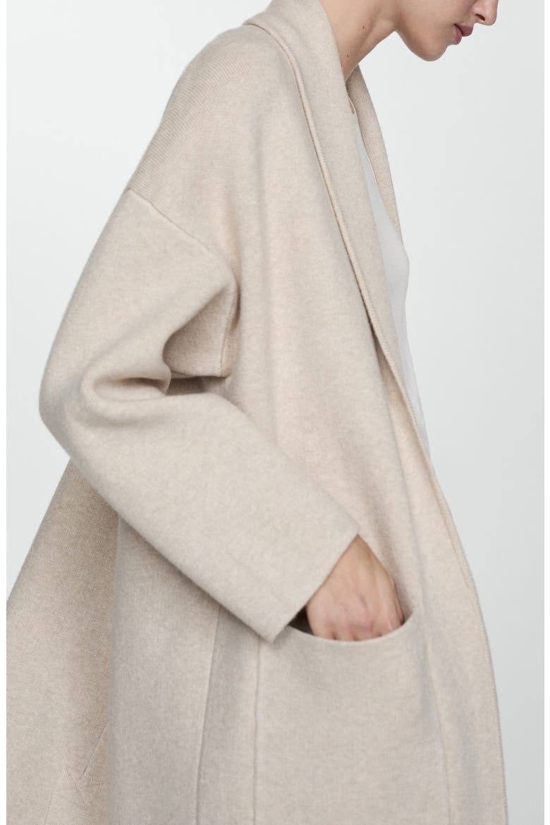 Oversize Long Cardigan, Alternate, color, LIGHT/ PASTEL GREY