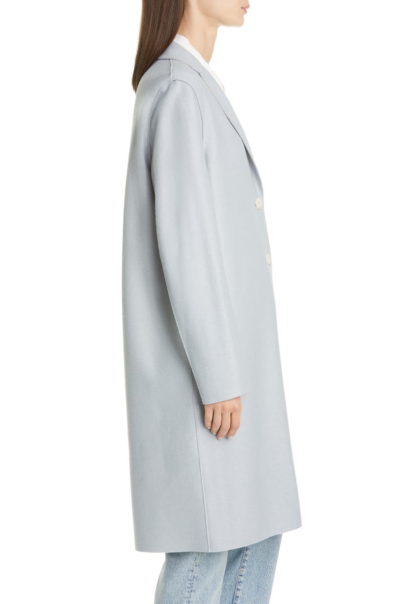 Harris Wharf London Pressed Wool Coat, Alternate, color, 