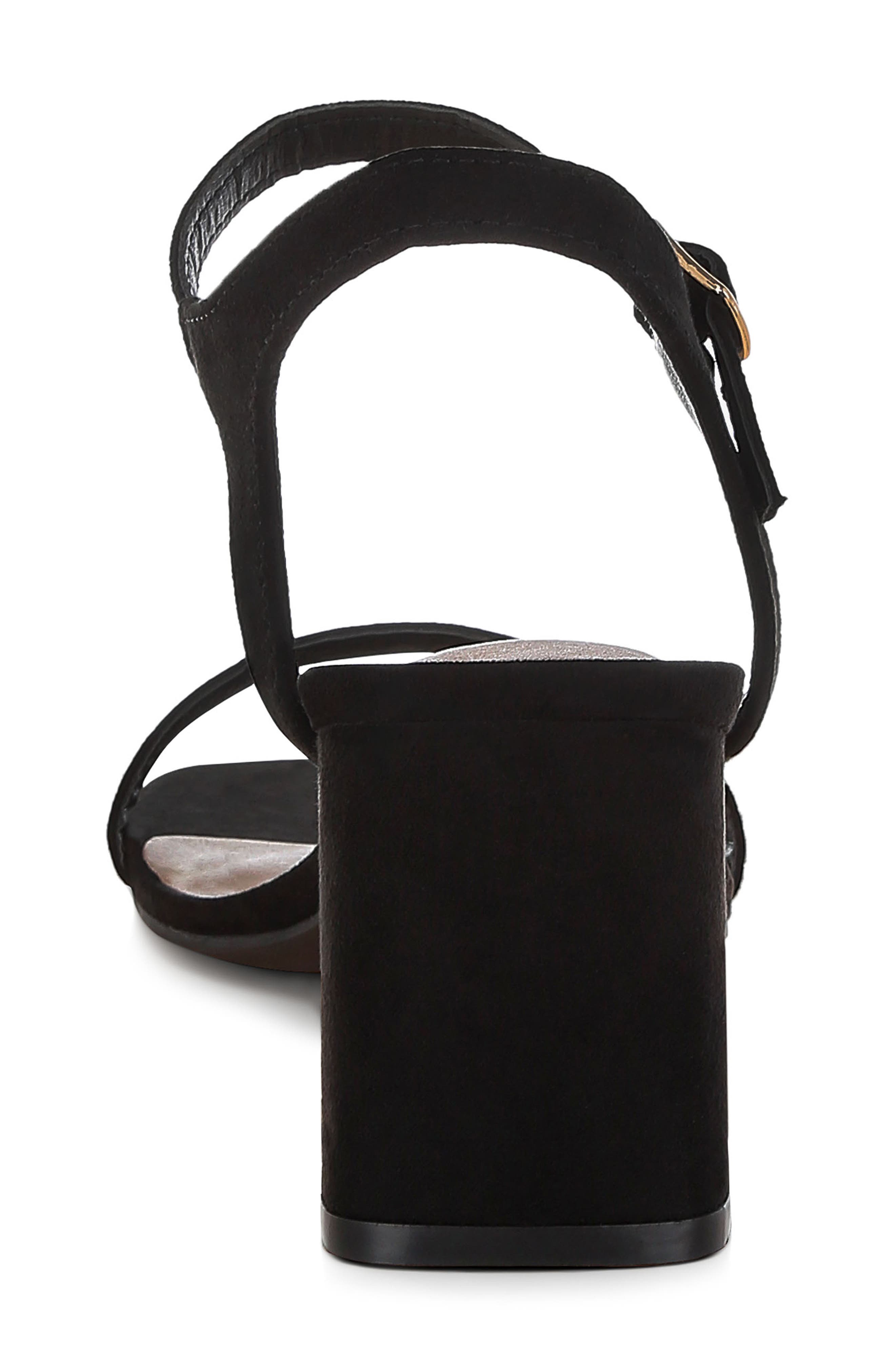 LONDON RAG Akiya Block Heel Sandal, Alternate, color, Black