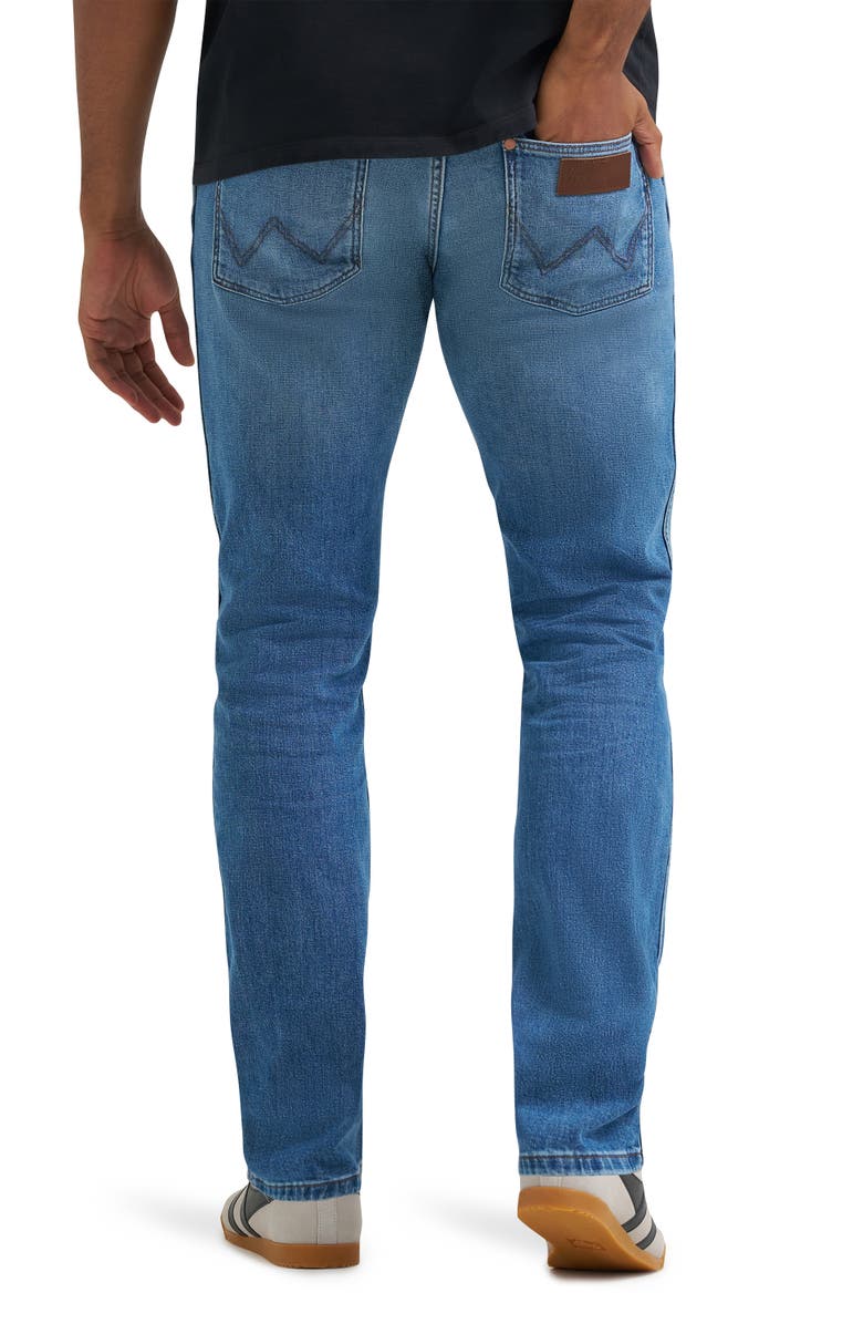 Wrangler Slim Fit Jeans, Alternate, color, Harbor Blue