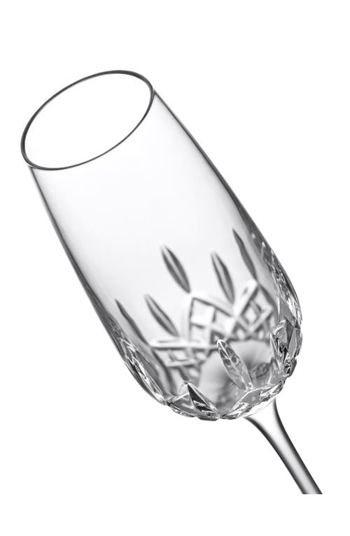 Waterford Lismore Essence Lead Crystal Champagne Flute In No Color