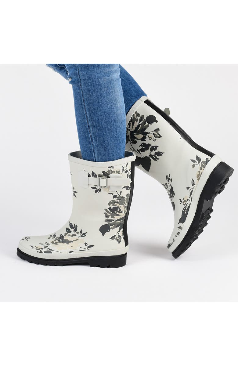 Journee Collection Seattle Rain Boot, Alternate, color,