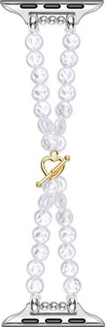 Posh Tech Eloise Imitation Pearl Apple Watch® Bracelet Watchband