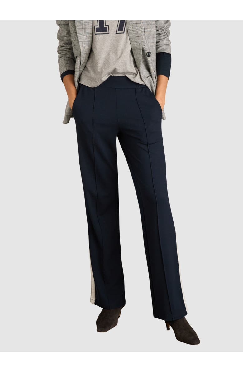 Baukjen Tippi 2.0 Side-Stripe Trousers, Main, color, Classic Navy & Soft White