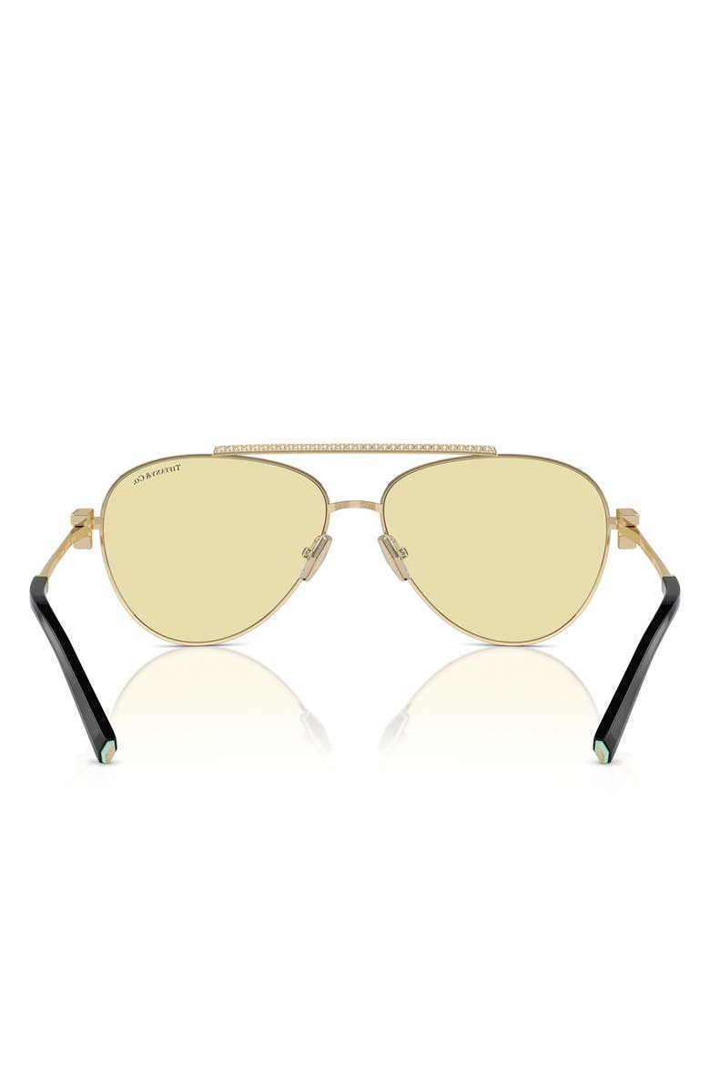 Tiffany & Co. 59mm Polarized Pilot Sunglasses, Alternate, color, 