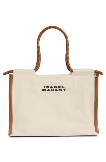 Isabel Marant Toledo Logo Canvas Tote
