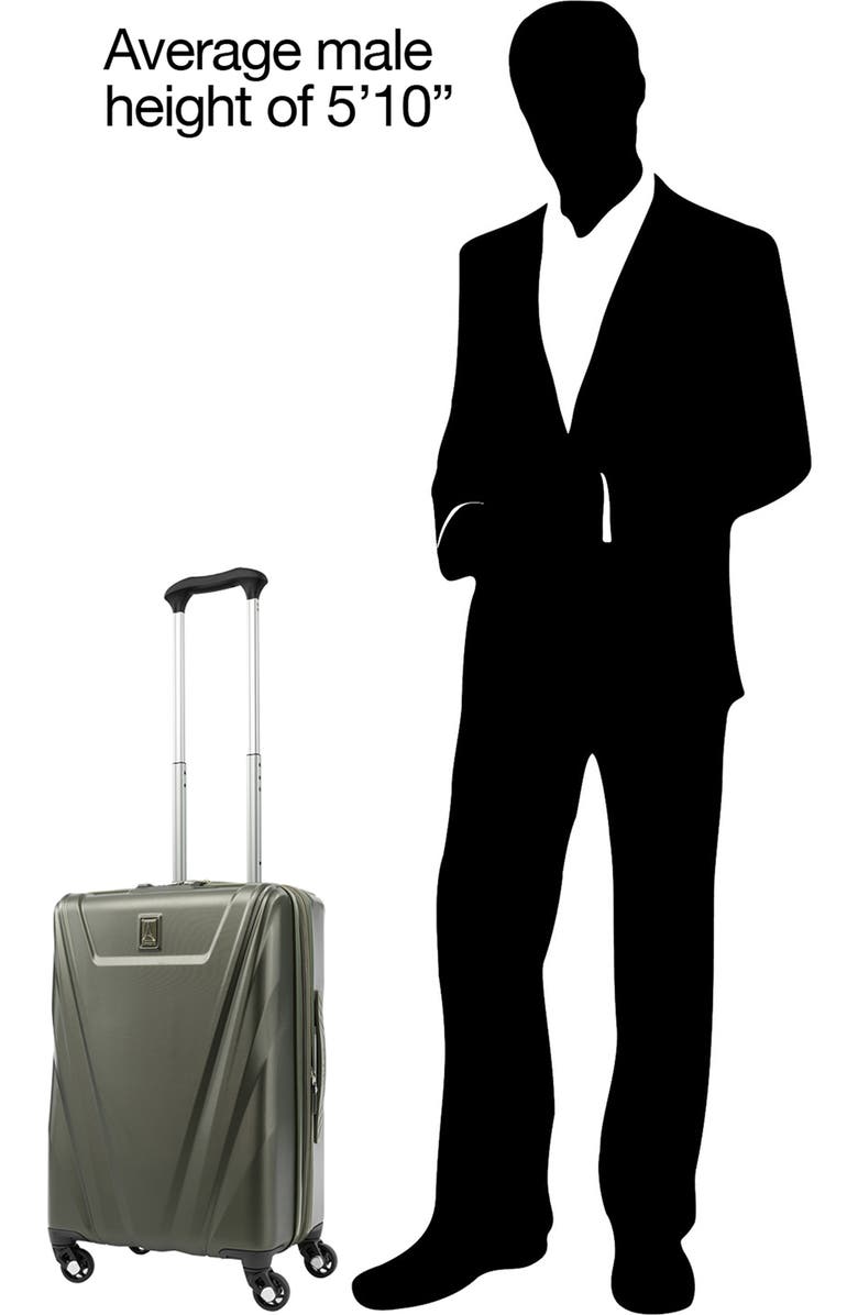 TRAVELPRO Maxlite<sup>®</sup> 5 21-Inch Hardside Expandable Carry-On Spinner, Alternate, color, Slate Green