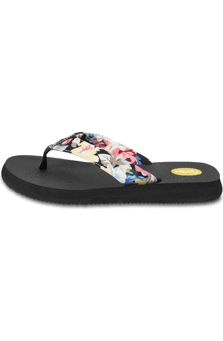 FLOOPI Isabella Yoga Flip Flop, Alternate, color,