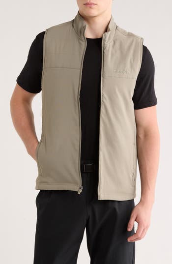 Hurley Trails Quilted Vest In White