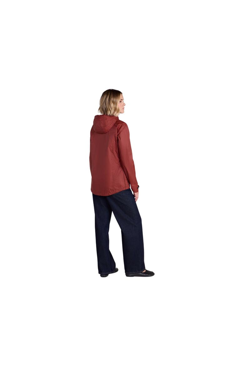 Swerve Lightweight Waterproof Jacket, Alternate, color, Rust