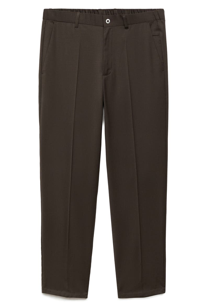 Slim Fit CoolMax® Straight Leg Pants, Main, color, BROWN