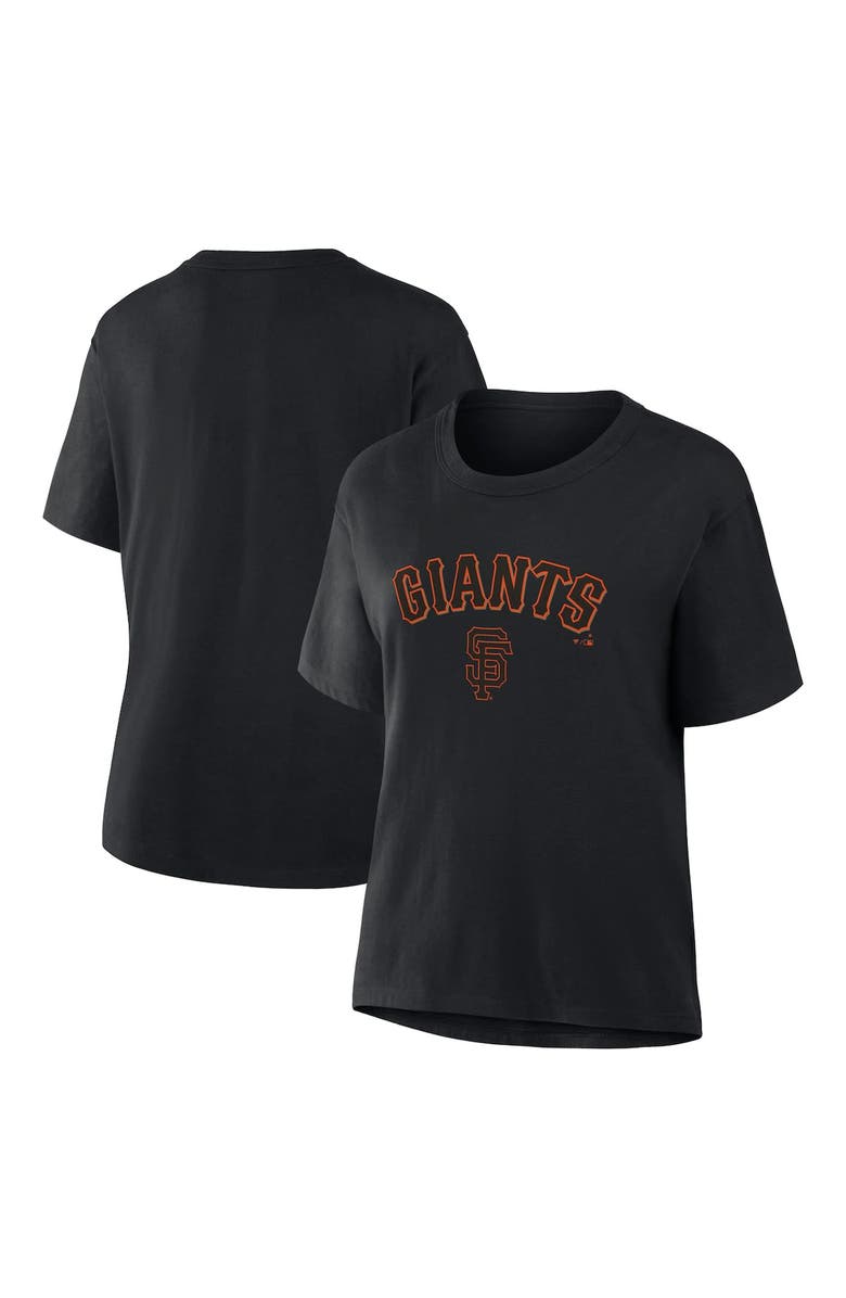FANATICS Women's Fanatics Black San Francisco Giants Lockup Legacy T-Shirt, Main, color, Black