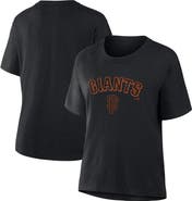 FANATICS Women's Fanatics Black San Francisco Giants Lockup Legacy T-Shirt