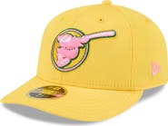 New Era Men's New Era Yellow San Diego Padres City Connect Batting Practice Low Profile 59FIFTY Fitted Hat