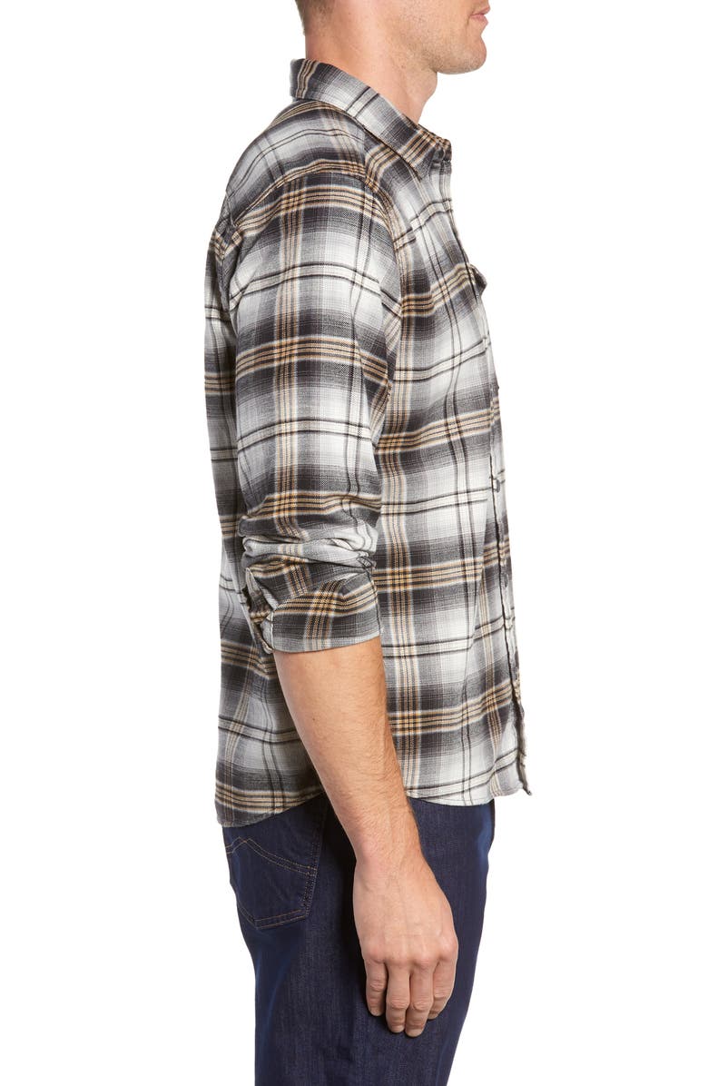 Patagonia Regular Fit Organic Cotton Flannel Shirt, Alternate, color, 