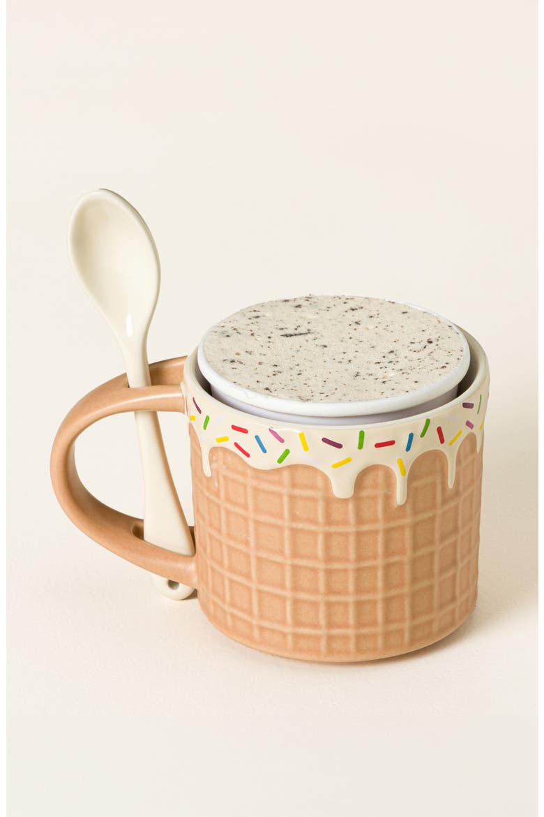 Ice Cream Pint Mug, Main, color, Multi