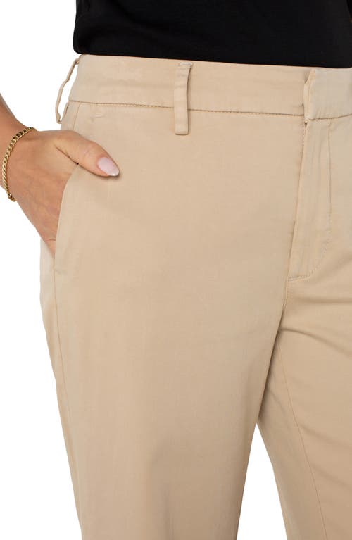 Shop Liverpool Los Angeles Kelsey Wide Leg Knit Pants In Cappuccino