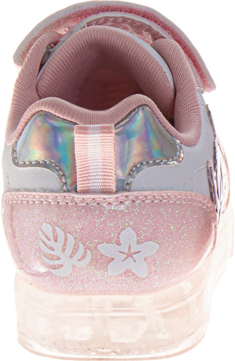JOSMO Kids' x Disney Stitch Design Light-Up Sneaker, Alternate, color, Pink White