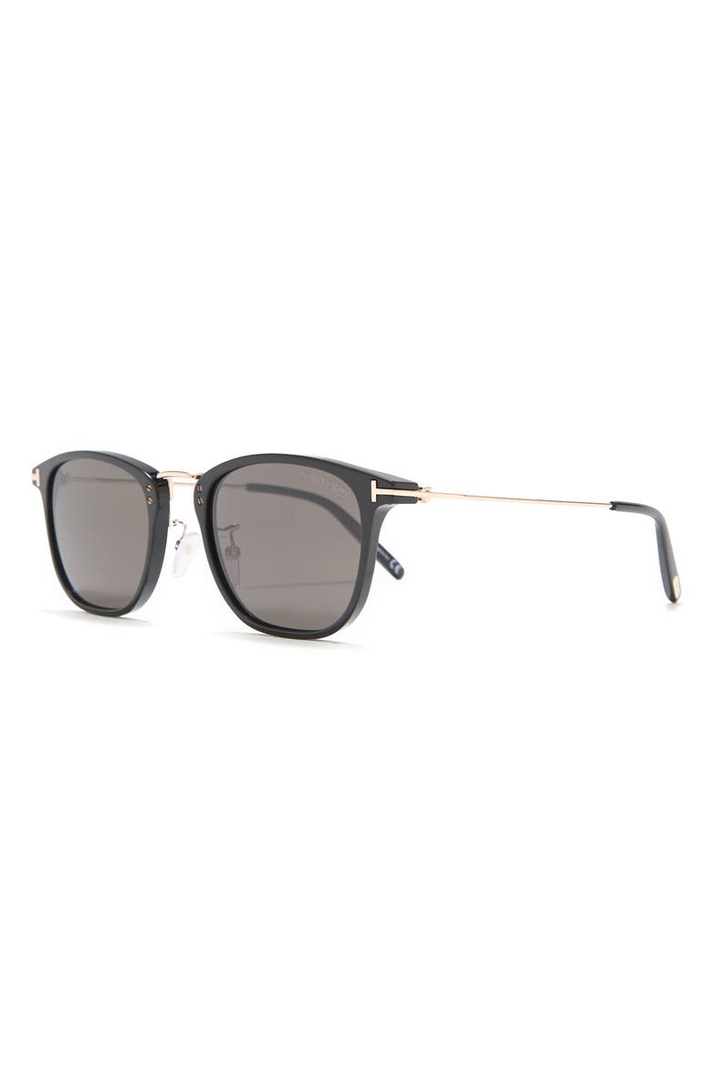 TOM FORD 55mm Beau Geometric Sunglasses, Alternate, color,