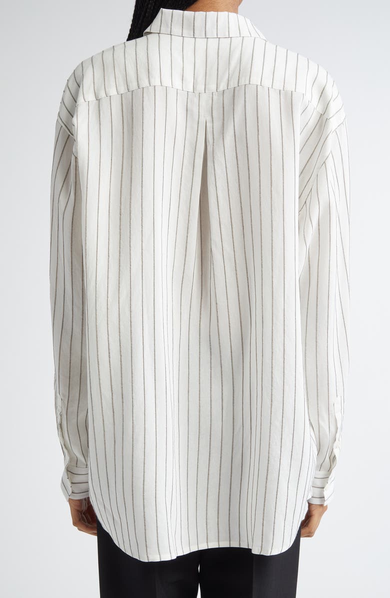 Classic Stripe Button-Up Shirt