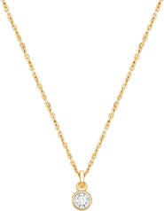 Tiny Blessings 14K Gold Birthstone 12-14" Necklace