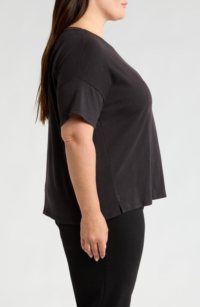 Eileen Fisher Organic Cotton Crewneck T-Shirt, Alternate, color,