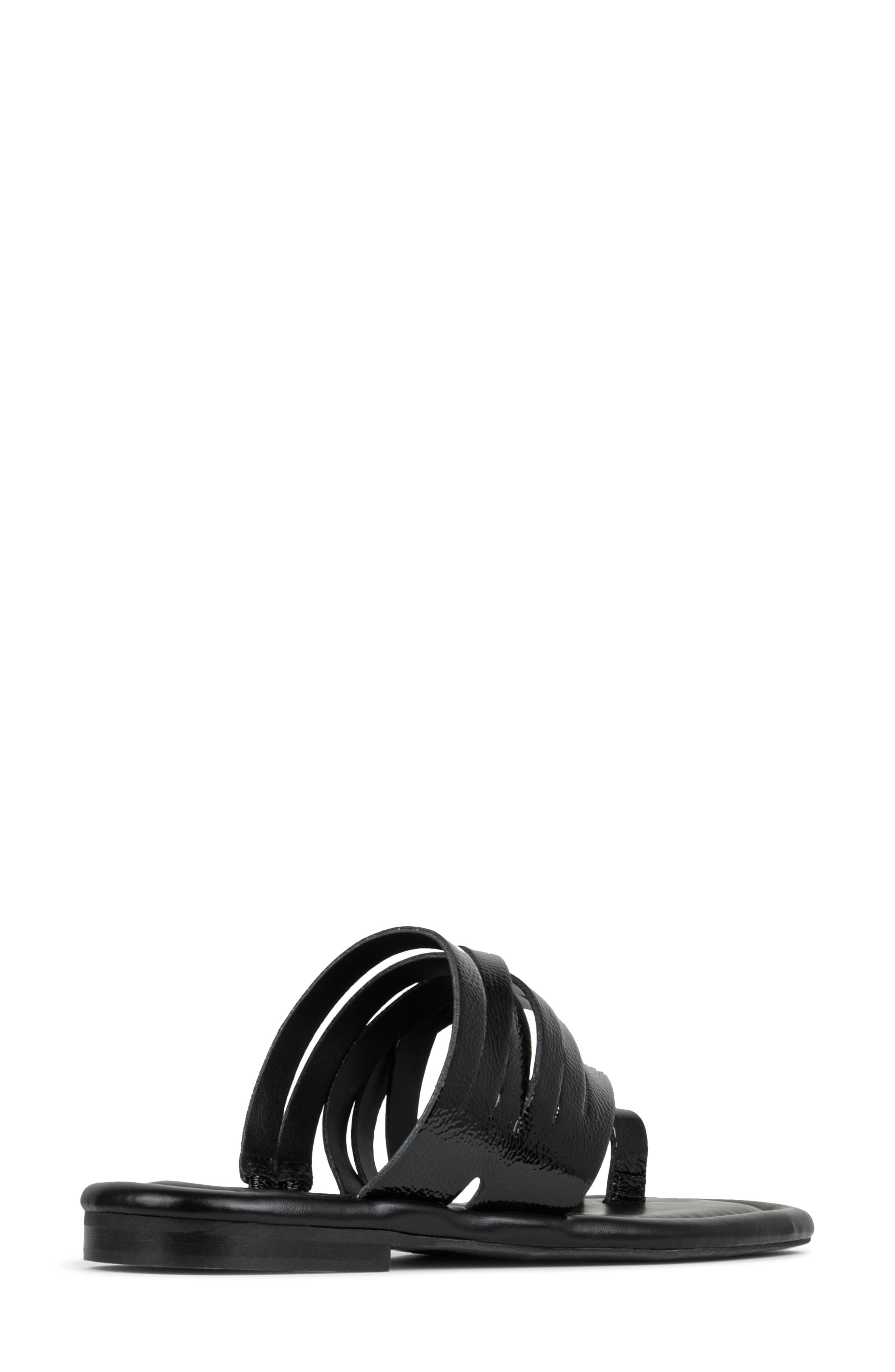 Donald Pliner Hazie Toe Loop Sandal, Alternate, color, Black