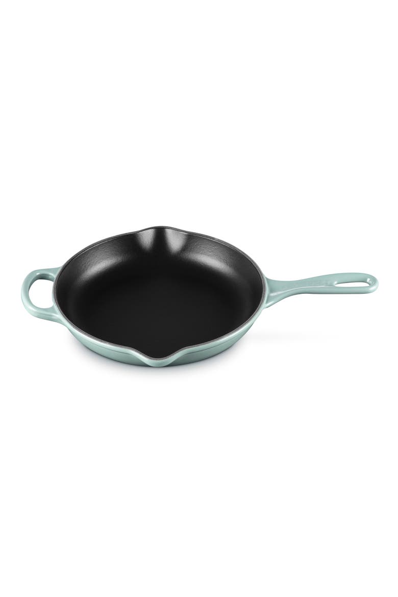 Signature 9-Piece Enameled Cast Iron Set, Alternate, color, SEA SALT