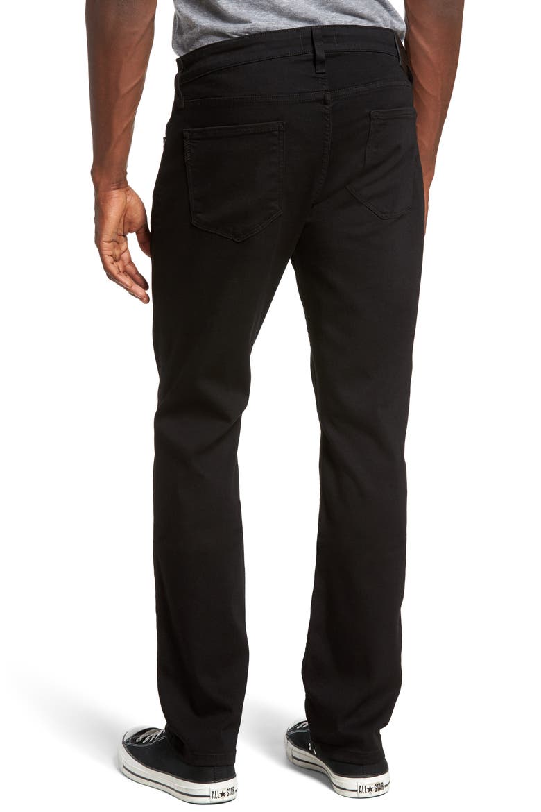 Federal Slim Straight Leg Jeans, Alternate, color, BLACK SHADOW