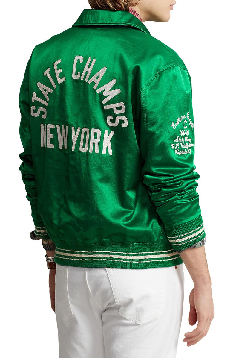 Polo Ralph Lauren Reversible Corduroy Varsity Jacket, Alternate, color, 