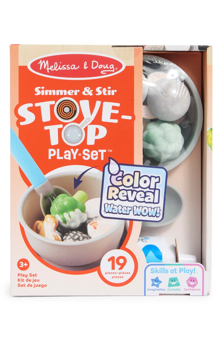Melissa & Doug Simmer & Stir Stovetop Playset, Main, color,