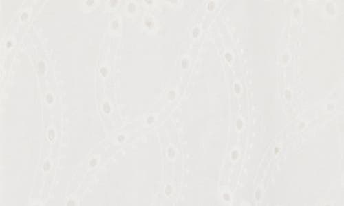 FORGOTTEN GRACE FORGOTTEN GRACE EMBROIDERED EYELET LONG SLEEVE BUTTON-UP SHIRT 