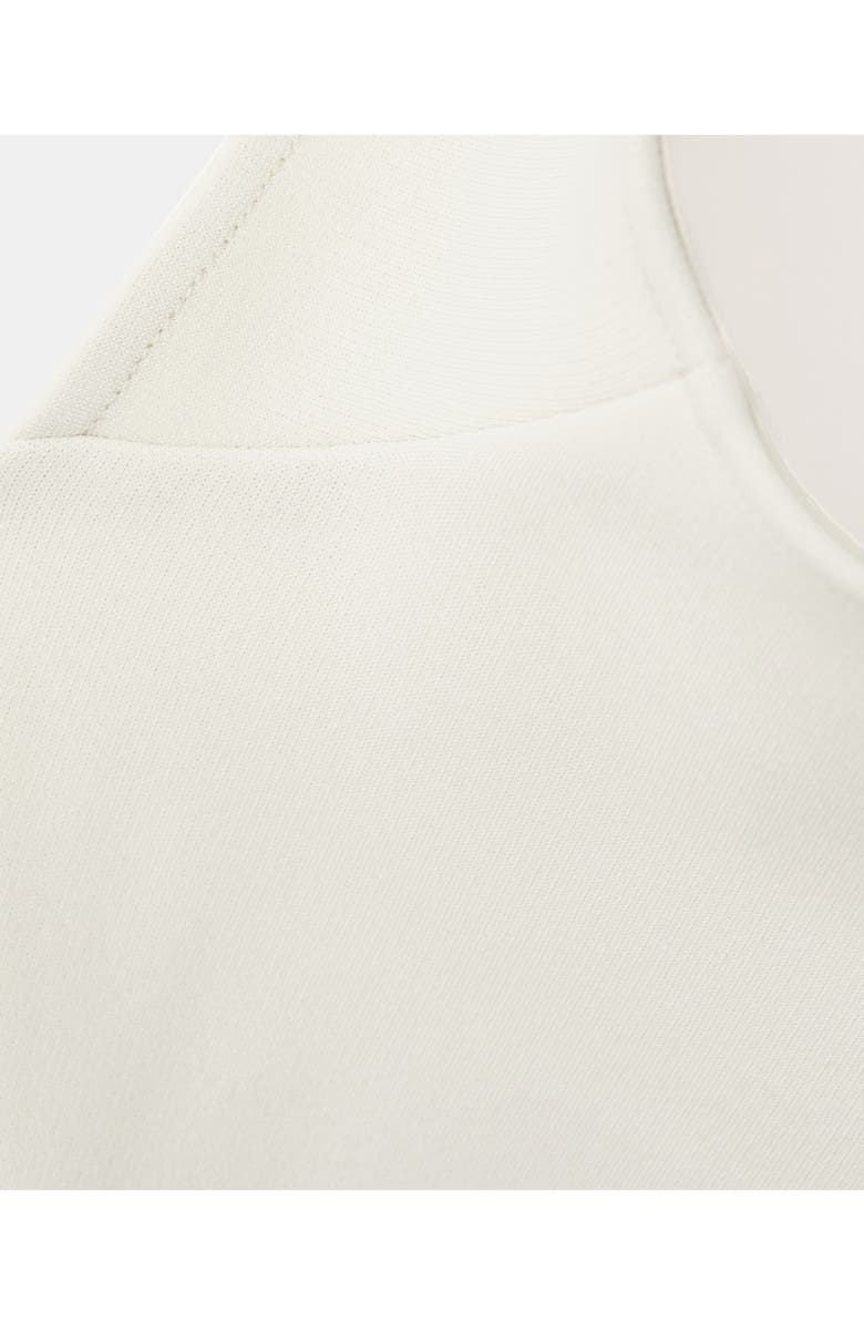 MANGO Off the Shoulder Fitted Top, Alternate, color, Ivory