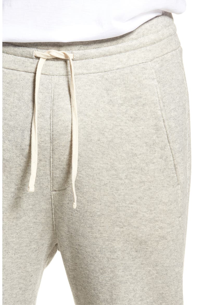 Plush Cotton Jogger Pants, Alternate, color, LIGHT HEATHER GREY