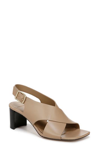 Vince Omega Slingback Sandal In Sand