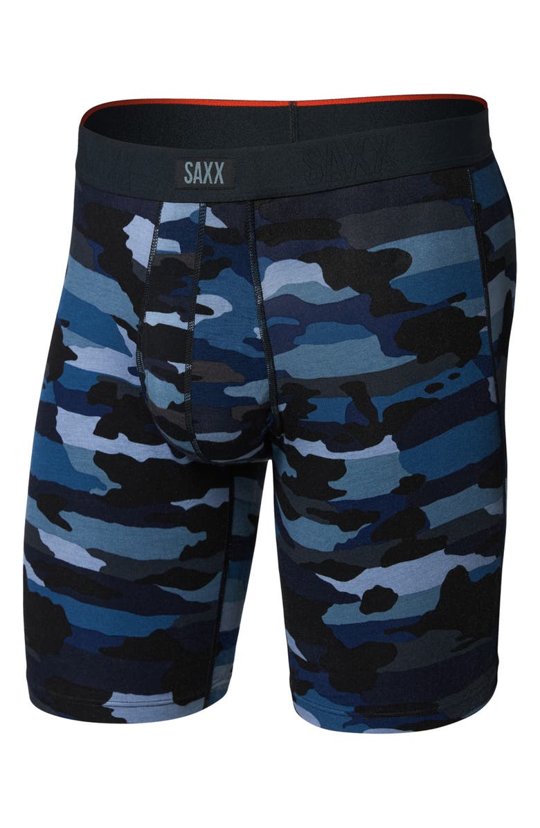 SAXX Vibe Xtra Boxer Briefs, Alternate, color, Cloudbank Camo-Navy