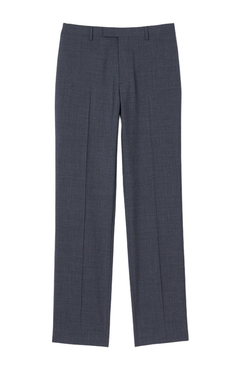 SANDRO Wool suit trousers, Alternate, color, Mocked Grey