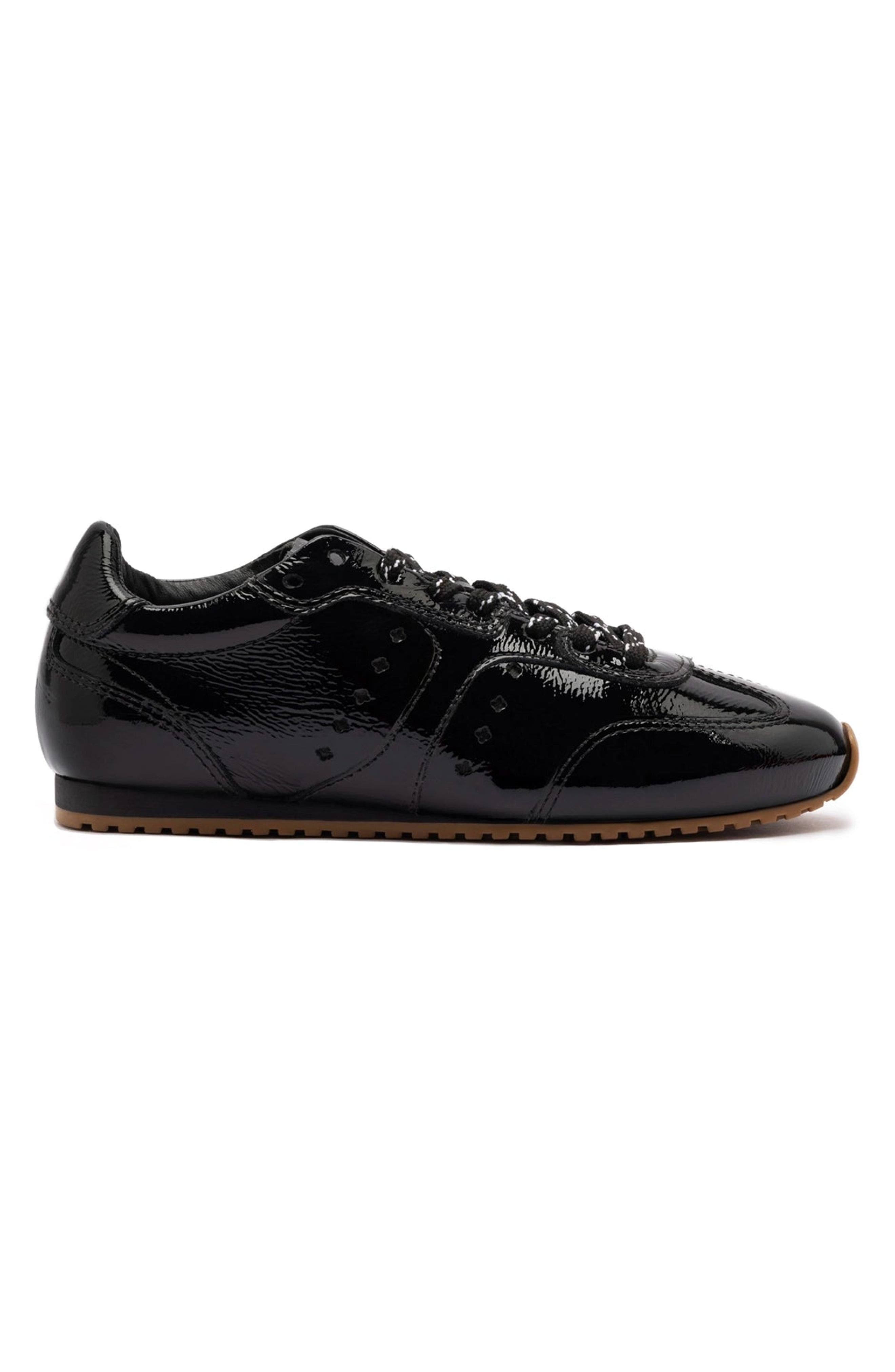 Larroudé Stella Sneaker, Main, color, Black