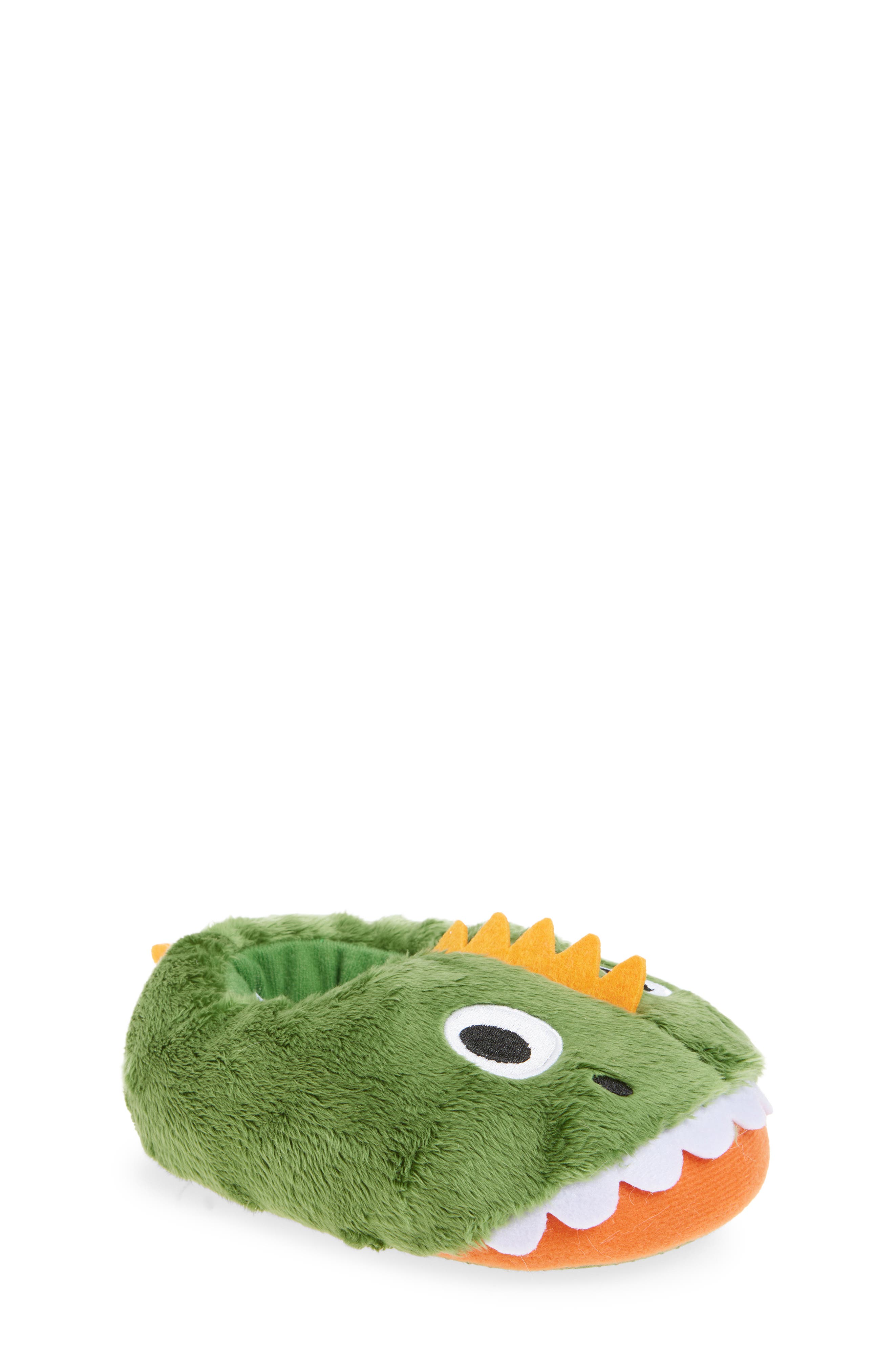 Tucker + Tate Kids' Dino Slipper, Main, color, Green