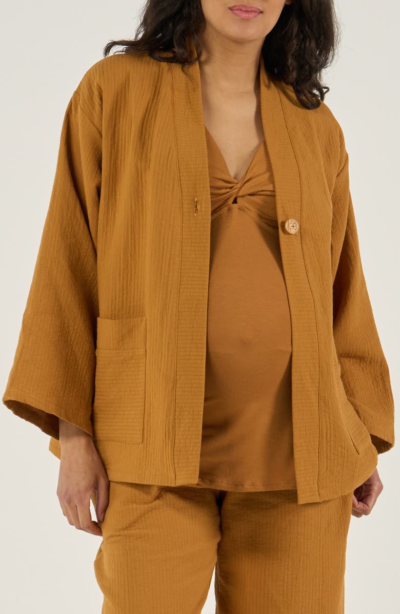Cache Coeur Maternity and nursing jacket Celia, Main, color, 