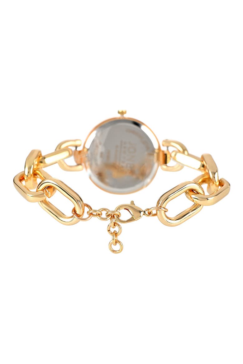 Bracelet Watch & Bracelet Set, 34mm, Alternate, color, GOLD