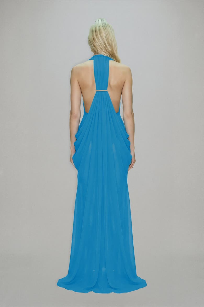 Mina Maxi Dress, Alternate, color, Lapis Blue