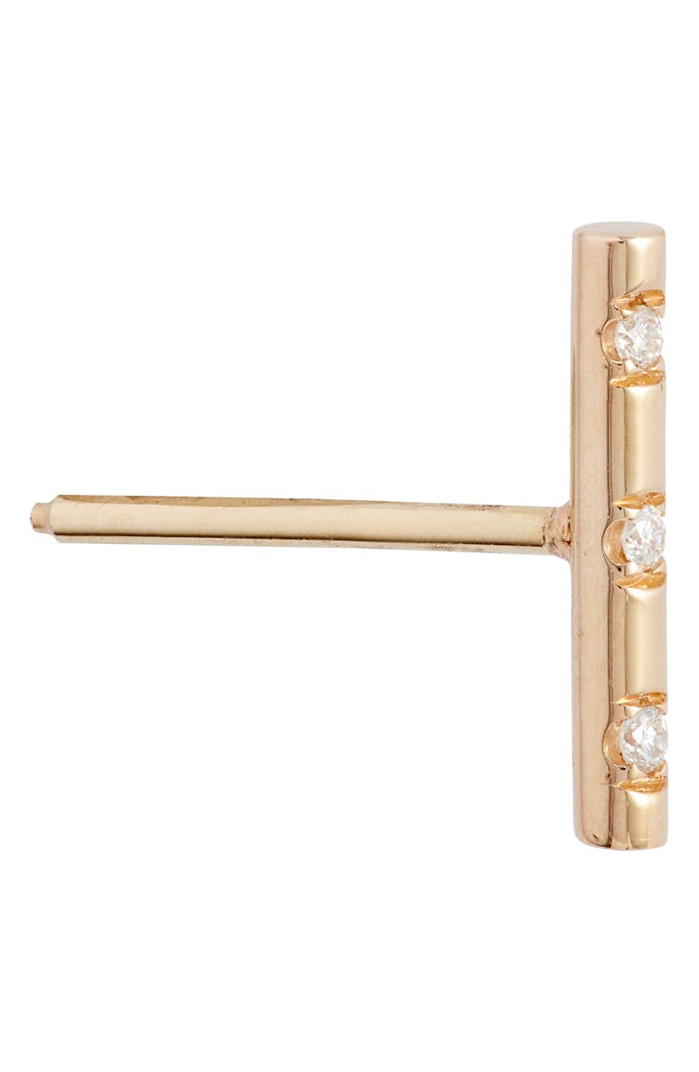 Zoë Chicco Diamond Bar Stud Earrings, Alternate, color, 
