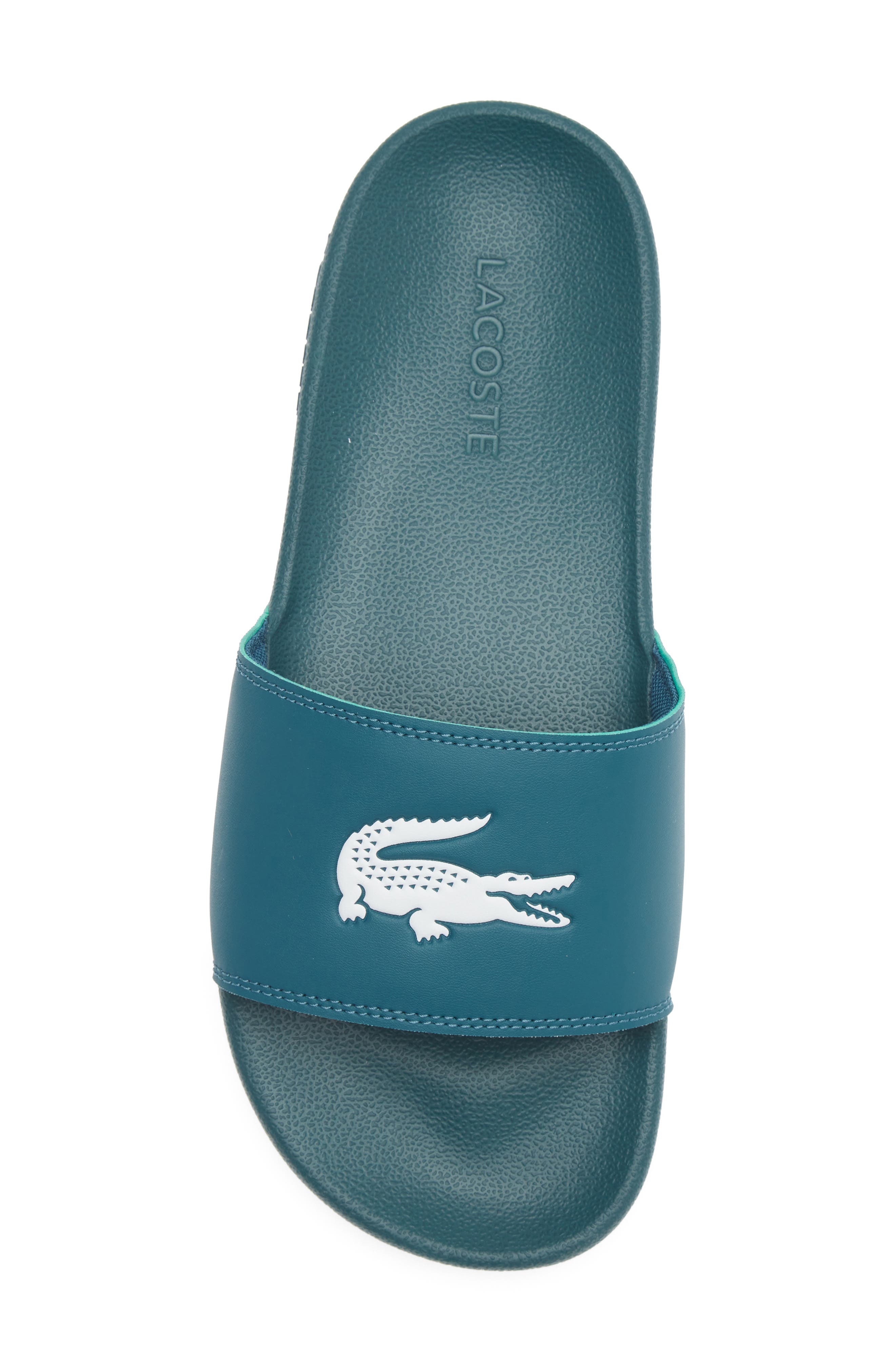 Serve Slide Sandal, Alternate, color, GREEN