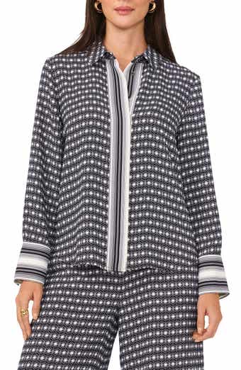 Vince Camuto Pattern Placket Shirt