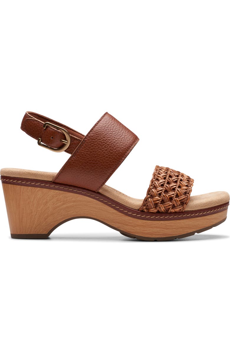 Clarks<sup>®</sup> Seannah Step Sandal, Alternate, color, Tan