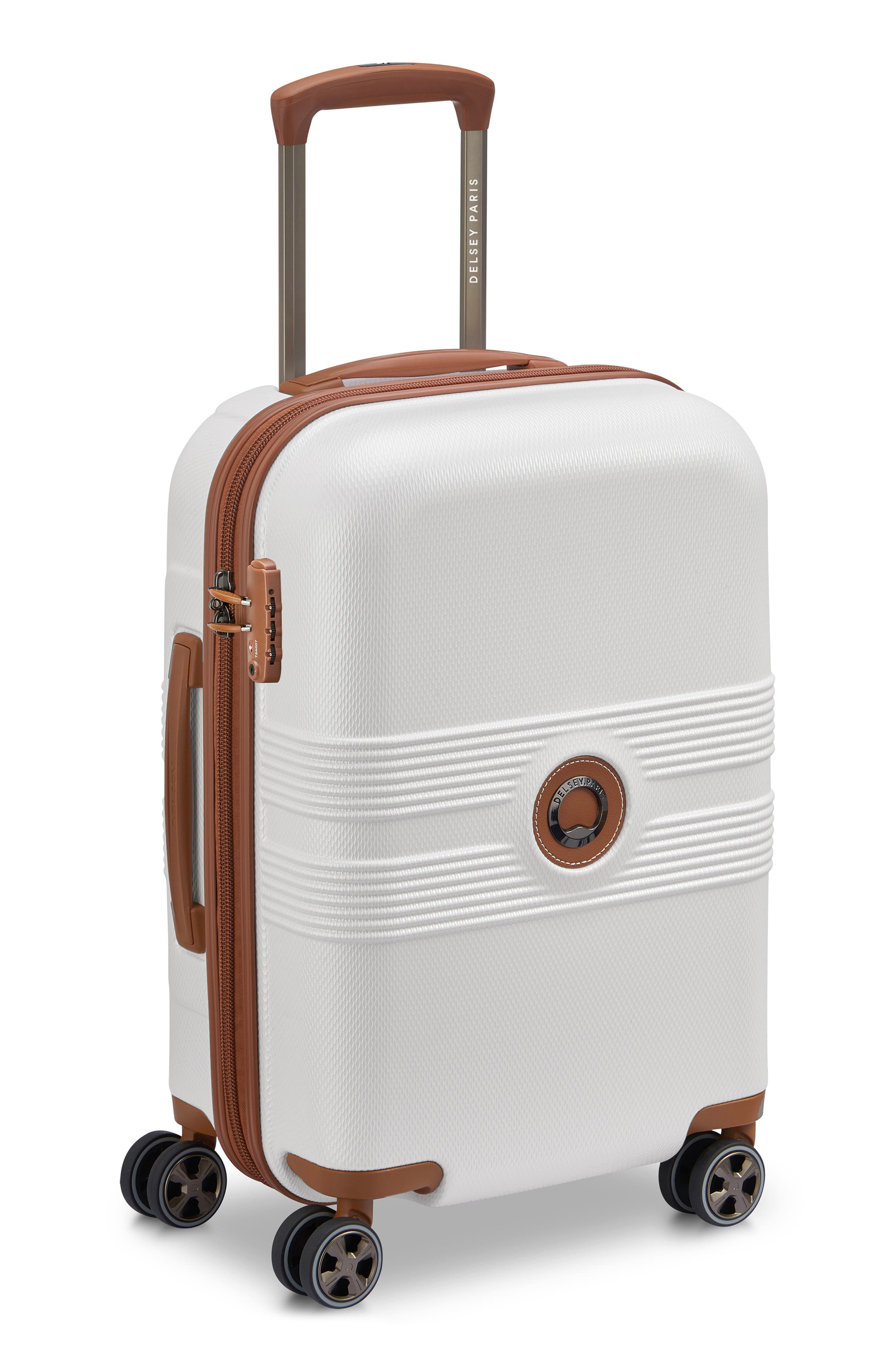 DELSEY Flanerie Hardside Carry-On Luggage, Alternate, color, Champagne