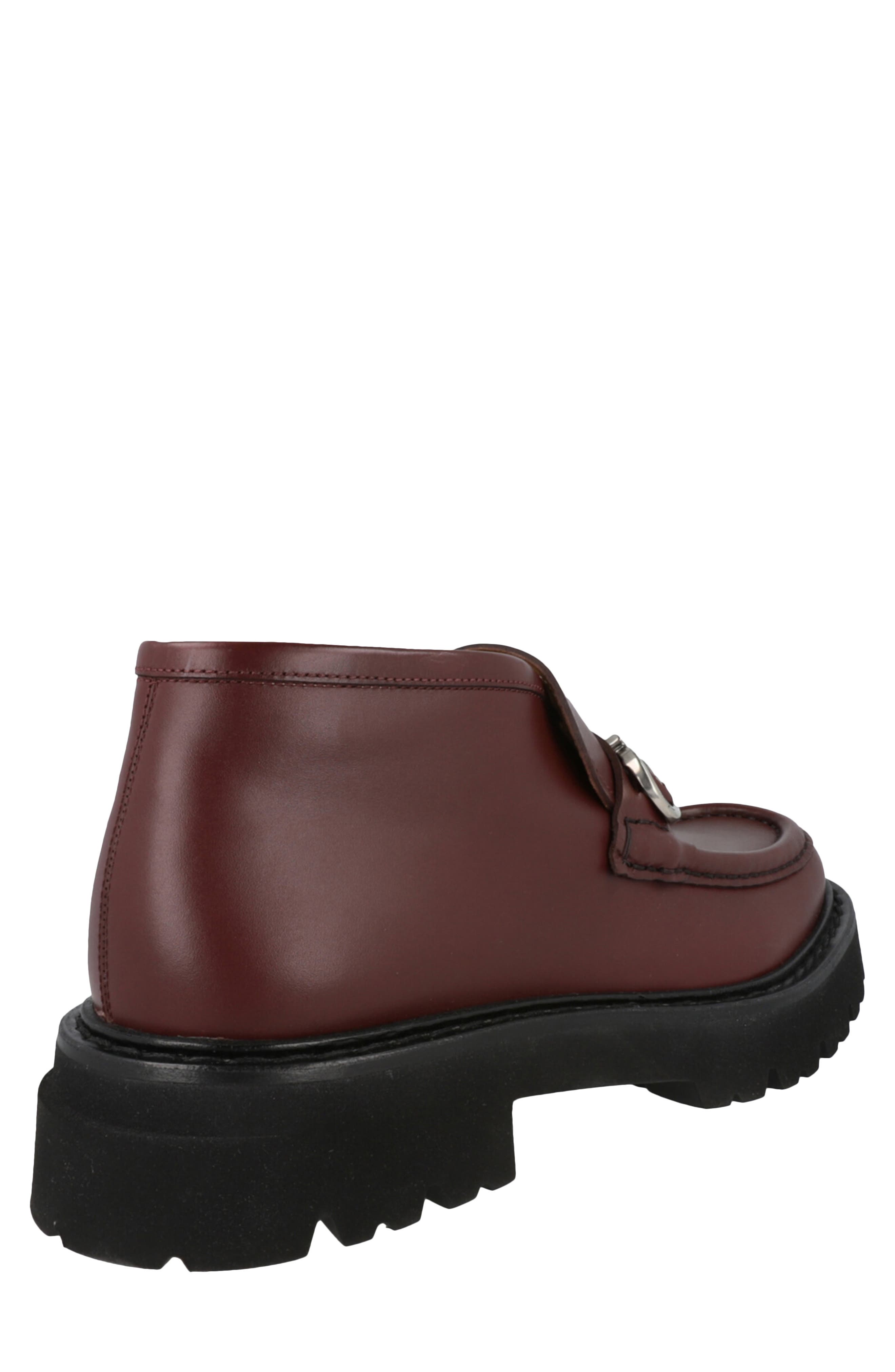 FERRAGAMO Geffer 2 Gancini Lug Sole Loafer, Alternate, color, Purple